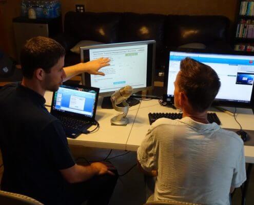 User Test Session User testing session